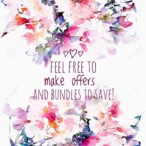 Make offers and bundles to save!
